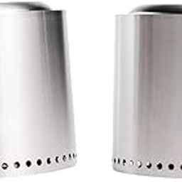 bnf® 2 Pcs Stainless Steel Bonfire Fire Pit Windproof Outdoor Heating Stove | Fire Pits & Chimineas | Outdoor Cooking & Eating | Yard, Garden & Outdoor Living-image-50