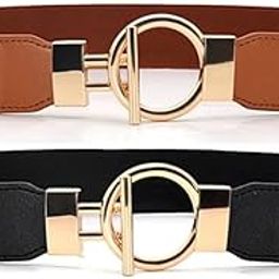 Womens Elastic Stretch Belt Waist Belt Adjustable Slim Waist Elegant Coat Dress Midi Shirt Female Girls Belt-image-101