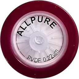 AANIJ® All pure Syringe Filter Hydrophobic PVDF Membrane Disc, 0.22 μm Porosity 25 mm Diameter, PP Housing, Non-Sterile Pack of 10-4