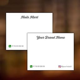 Yellow Nuts Personalized Press on Nails Display Cards Tags 80 Pcs Packaging Decorative for DIY Press-On Nail Kit Tags-picture-41