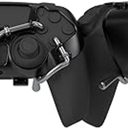 EXknight Leverback FPS Mechanical Paddles Attachment, Back Buttons Gaming Paddles for PS5 Controller (Black)-13