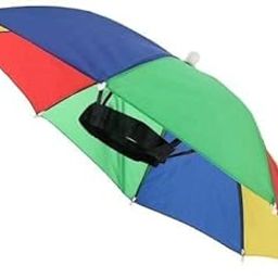 Head Umbrella For For Any One 21 Inchs Pack of 1 Color Umberallas For Sun& Rain Umbrella (Multicolor)-17
