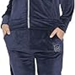 2660 Blue Tracksuits for Women's | Velvet Track Suit for Gym, Jogging, Yoga, Excercise-image-1