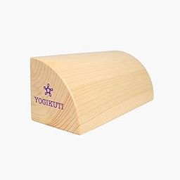 Yogikuti Quarter Round Yoga Block, Yoga Block, Iyengar yoga Block, Iyengar Yoga Props, Soild Wood Block, Wooden Yoga Block-image-43