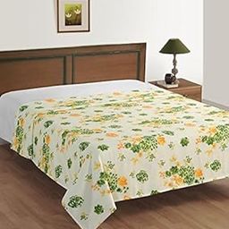 Swayam Off White and Yellow Colour Valley of Flower Double Dohar-picture-16