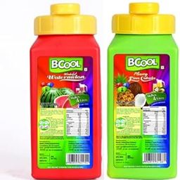 BCOOL Immunity Booster Instant Drink Mix Classic Watermelon & delicious Pinacolada Mix for All Age Groups. Multivitamin juice powder for instant energy and refreshment.-28