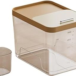 FABLOFT® Food Container Kitchen Cereal Holder Rice Storage Bin for Beans Flour Pantry S-image-41