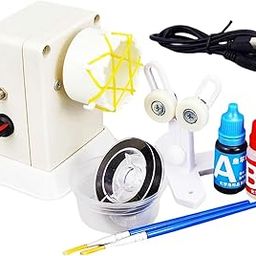 CALANDIS™ Fishing Rod Building Winding Machine Equipment Portable Easy to Use Supplies 30G Black-image-86