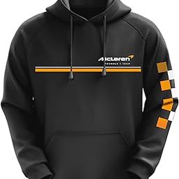 Motorsport Hoodie LN4 Unisex Hoodie Sweatshirt for Car Enthusiast 100% Cotton Hooded Neck Regular Fit Formula One Hoodie-image-47