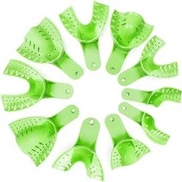 Dental Plastic Impression Tray U0L0 - U4L4 Full Set 10 Pieces | Set Of 2 Packs | Plastic Impression Tray Full Set-image-25