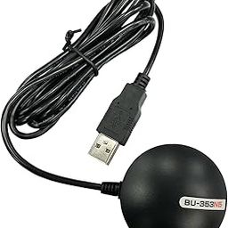 GlobalSat BU-353N5 USB GNSS Receiver, Black, Made in Taiwan-24