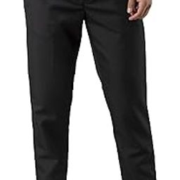fashionmk Regular Fit Men Black Trousers 5002-BLACK_38-picture-20