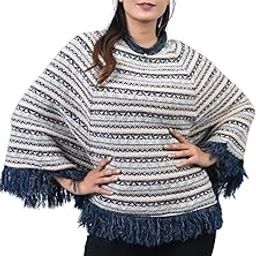 Winter Casual Wear Women's Ponchu (6429)-picture-20