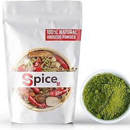 Dried Hibiscus Leaves Powder | Mandharam Aaku Powder | China rose | cayenne | poppy | మందార ఆకు for Healthy long Hair and Clear Skin - 50 grams-image-48