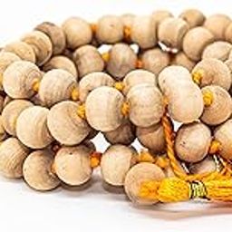 Swaha Tulsi Mala | Natural Lab Certified 108 + 1 Tulsi Beads | Jap Mala | Spritual Japa Mala | Meditation Mala-image-34