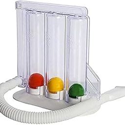 Respirometer 3 Ball Lung Exerciser Respiratory Exerciser | Spirometer for Breathing Exercise Equipment at Home (Multicolour)-image-13