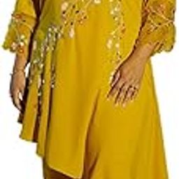 Dia Yellow High Low Co-ord Set-image-10
