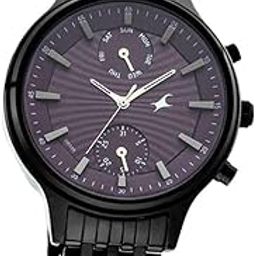 Ruffles Quartz Multifunction Purple Dial Stainless Steel Strap Watch for Girls-NS6208NM01/NT6208NM01-image-8