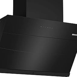 Bosch Serie | 4 Wall Mounted Inclined Design Cooker Hood 90 Cm Black DWKA98G60I-picture-3