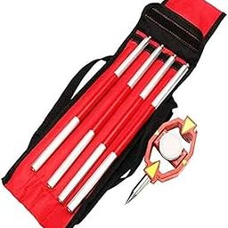 MUSKAAN Handicraft (Mini Prism with Folding Poles in 4 Parts for Total Station Land Survey Instrument)-image-6