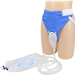 ZDQTRA Urine Collector for Elderly women, Wearable Silicone Urinary Drainage Bag System with 2000 ml bags for hospitalized patients travel for women female (SIZE 2)-image-81