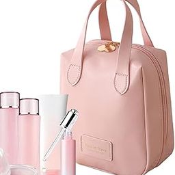 Portable Girl Makeup Bag Women Handbag Pouch Toiletry Bag Make Up Organizer Case Waterproof Wash Kit Travel Cosmetic Bag large capacity portable skin care storage bag for girl (PINK)-image-80