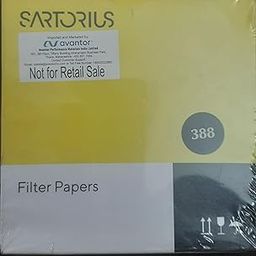 SARTORIUS Filter Papers GRADE: 388, QTY: 100 circles Diameter: 125 mm. EQUIVALENT TO WHATMAN FILTER PAPER 41-picture-14