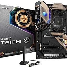 Asrock B550 Taichi/DC ATX Motherboard, DDR4-18