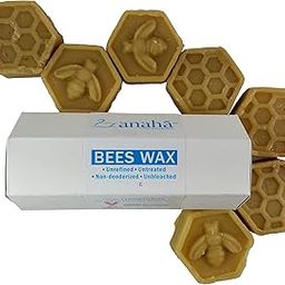 Anaha 100% Pure Unrefined Beeswax Blocks (100 g) | Triple Filtered, Non-Deodorised, Unbleached, Chemical-free Beeswax | Cosmetic Safe Beeswax for Skin, Lip Balm, Candle Making, Soaps & Body Care-image-73
