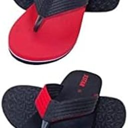 Eco Walking Flip Flops for Men's Comfortable Indoor Outdoor Fashionable Slippers for Men And Boys Set of 2-picture-1