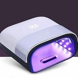 Red Square SUN3 Professional Nail experts UV Lamp (365+405nm) LED's UV Nail Gel Dryer Lamp Curing All Gel Polish with Auto Sensor (Salon Quality) Nail Polish Dryer (UV Power 48W)-image-18
