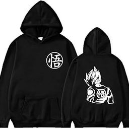 Hoodies for Men and Women Dragon Ball Son Goku Anime Hoodie Unisex Pure Cotton Casual Wear Hooded Sweatshirt-image-24