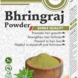 SKS Bhringraj powder 200 gms pack no added preservatives good for all types of hair-image-85