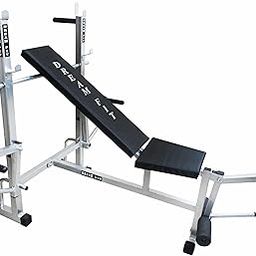 Dream Fit 8in1 Silver Gym Bench for Home Workout - Multipurpose Powder-coated Exercise Bench supporting flat, incline and decline positions - suitable for chest press, dumbbell press and many more-image-88