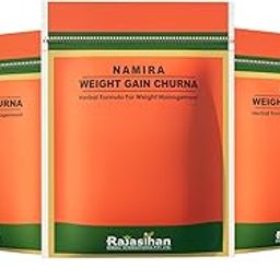 Namira Weight Gain Powder for Men & Women - Herbal Formula For Weight Management & Overall Wellness | Natural Protein & Herbs | Health Gain | Pack 3 - Each 120gm-picture-30