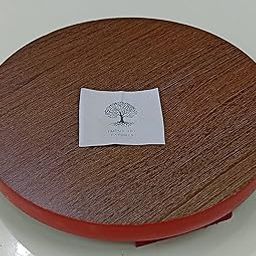 Jaipur Art Exports Handcrafted Sheesham Wooden roti maker Chakla for Kitchen (9 Inches Wooden Chakla)-image-33