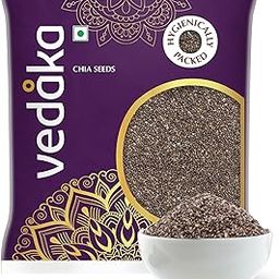 Amazon Brand - Vedaka Chia Seeds | 500 Gram | Rich In Protein, Calcium & Omega Fats | Healthy Snack On-The-Go-image-14