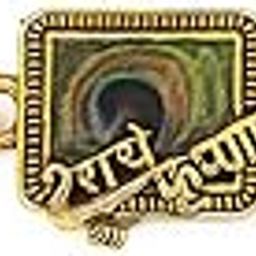 Royal Radha Krishna Designer Rakhi with Traditional Roli, Chawal, Chandan Set1,-image-79
