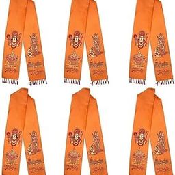 Ram Ji Scarf/Patla/Gamcha/Dupatta Jai Shri Ram Ji Printed Scarf For Men And Women Ayodhya Mandir Printed Patka For Unisex Set Of 6-image-53
