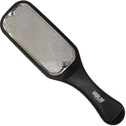 Hair Line Professional Stainless Steel Foot Scrubber Rasp Scraper File with Hang Hole Handle Pedicure and Feet Care Scrub Tools for Women and Men-image-81