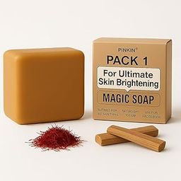 Magic Soap Sandalwood & Saffron (100gm) | Handmade Chandan & Kesar Bath Soap | For Skin Radiant, Glowing Skin, Skin Brightening Soap For Men & Women (Pack 1)-image-42