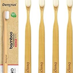 Dencrus NANO Toothbrush | 100% Natural Bamboo Toothbrush for Sensitive Gums & Teeth | Pack of 4 | 20,000 Ultra-fine Soft Bristles | Relieves Senstivity | Dentist Recommended-image-29