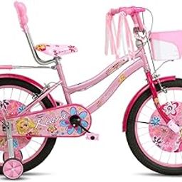 Maggie 20T Kids Bicycle , 15 Inch Steel Frame , Tubeless Wheels , Pink (Age Group : 6 To 10 Years Girls), Rigid-image-48