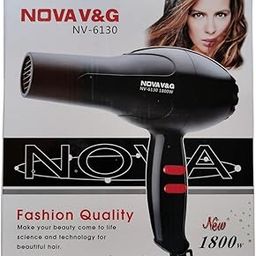 Nova NHP 8100 Silky Shine 1200 W Hot and Cold Foldable Hair Dryer (Black)-image-65