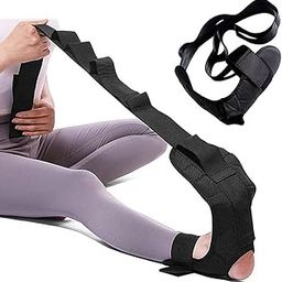 Proberos® Yoga Belt for Women Men, 5 Loops Yoga Strap for Stretching, Yoga Bands for Yoga Exercise Fitness Rehabilitation Ligament Ankle Joint Correction Hemiplegia Training-image-45