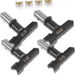 DIYEAH 4pcs Airless Spray Paint Nozzle Assorted Tips for Home Decoration and Industrial Use Durable Design Precise Atomization Easy to Replace-image-81