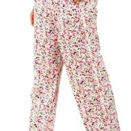 Cotton Floral Print Regular Wear Pajama for Women, Comfort Fit Beautiful Combo Pajamas for girls | Pack of 1-image-2
