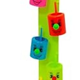 Himavat Toys Marble Run Track with Tilting Buckets and Marbles, Smiley Face Slider Tree Design, Educational Party Game, Gift for Kids 3+-29