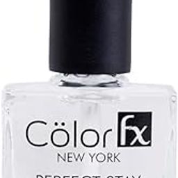 Color Fx New York Top Coat Nail Enamel Non UV Transparent Nail Polish for Women | 9 ml (Pack of 1) | Long-Lasting, Chip Resistant, Quick Drying & Non-Yellowing | Glossy Finish & 21 Toxin Free-41