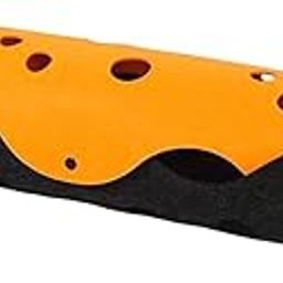bnf® Splicing Cat Tunnel Folding Tube Deformable Cat Toys Amusement for Dog Dark Orange Gray-image-17